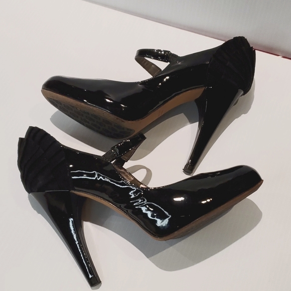 Rebecca Taylor leather heels 6M - Picture 4 of 9